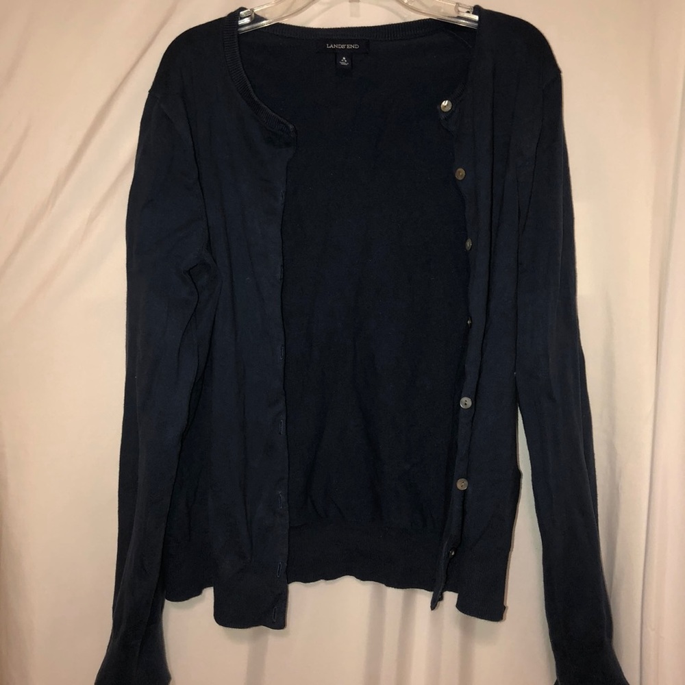 Navy Blue Cardigan